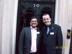 Image for Autism Campaigners Ivan Corea and Kevin Healey at the Downing Street Autism Summit