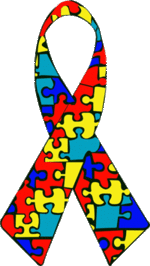 Image for Campaigners to wear Autism Awareness Ribbons for Autism Sunday 2010